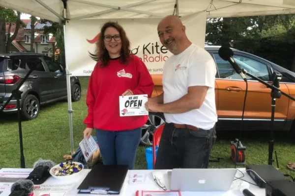 Radio Stand in Action